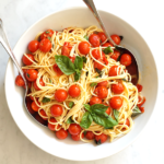 Spaghetti with Tomatoes and Fresh Herbs